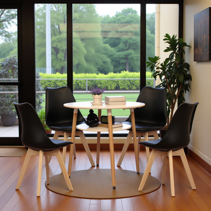 Ronde 2-laagse Salontafel Wit - FULLER
