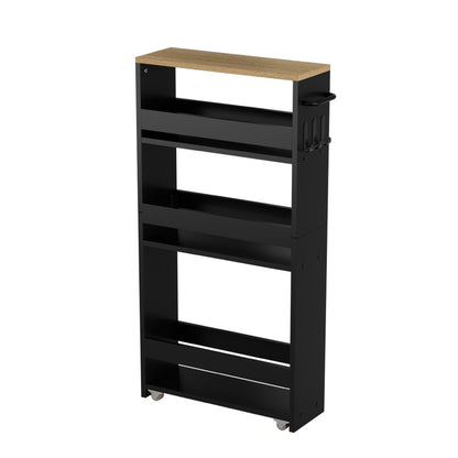 Smal uitschuifbaar kruidenrek, 4 lagen - LAMKIN