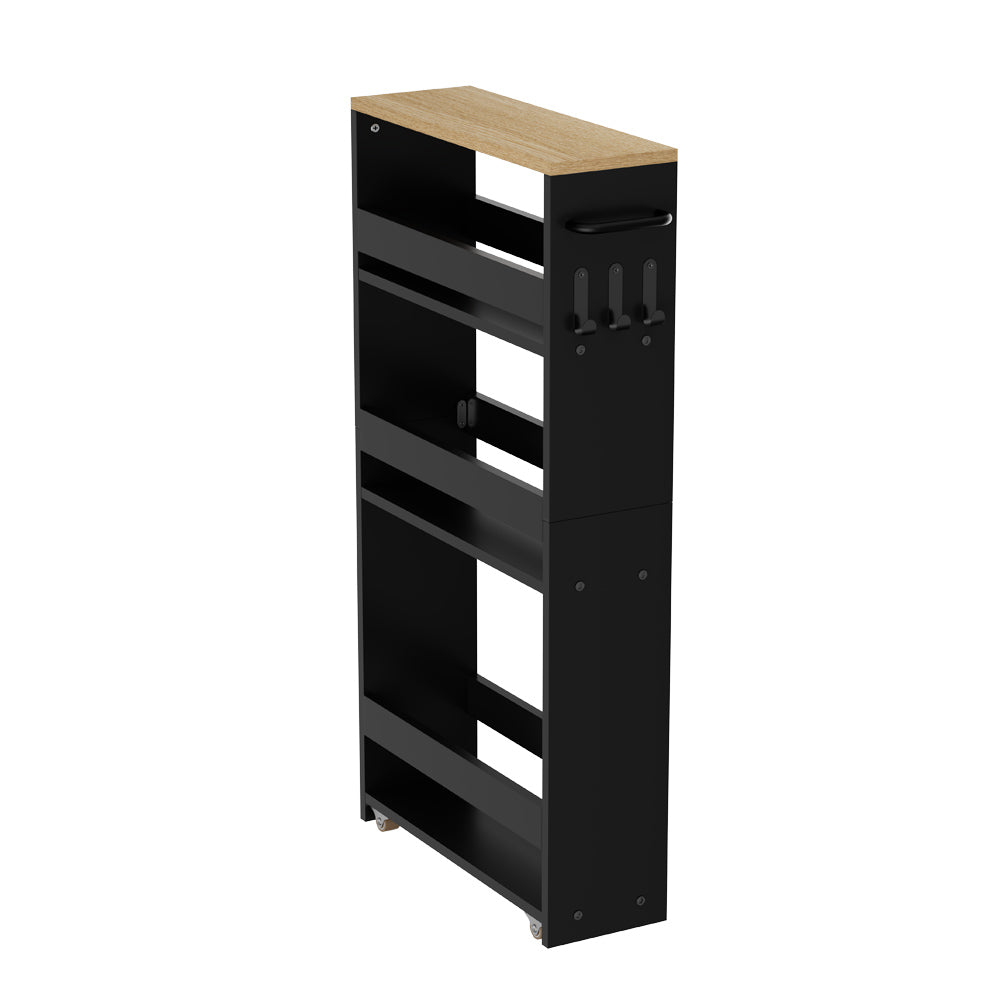 Smal uitschuifbaar kruidenrek, 4 lagen - LAMKIN