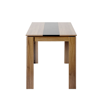 MCCOY Houten Rechthoekige Eettafel met 140cm - Walnoot