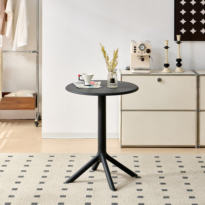 Moderne Cocktailtafel Hoogte 75 cm, Zwart