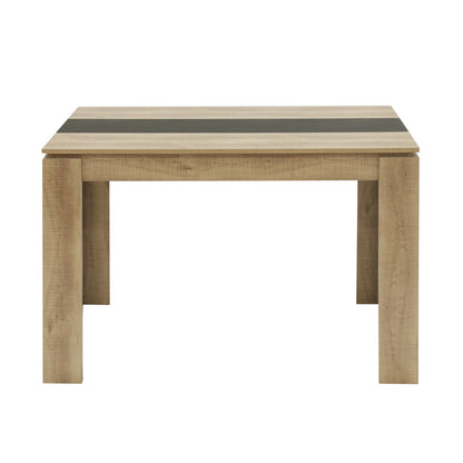 MUSK Eettafel met 110cm/120cm/140cm/160cm - Zwart