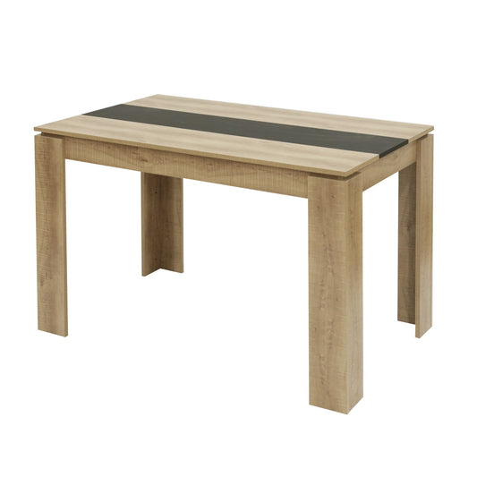 MUSK Eettafel met 110cm/120cm/140cm/160cm - Zwart