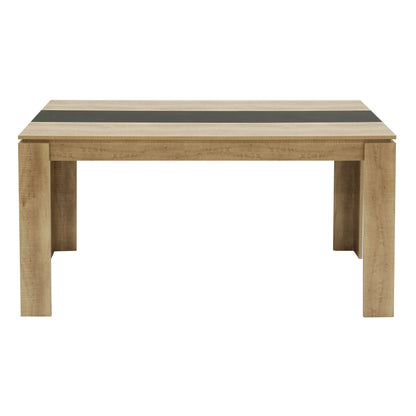 MUSK Eettafel met 110cm/120cm/140cm/160cm - Zwart