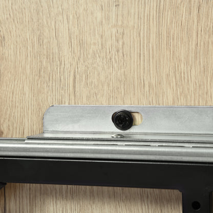 ONAVA Uitschuifbare Eettafel Rechthoekige Eikenhouten Keukentafel 120-160 cm