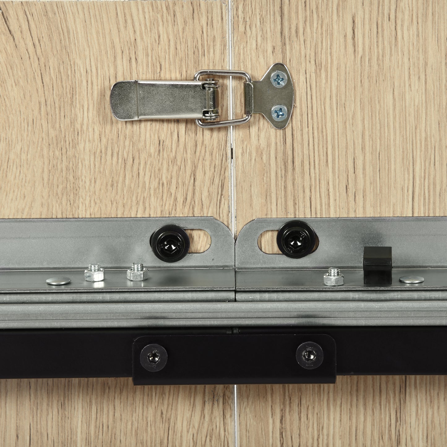 ONAVA Uitschuifbare Eettafel Rechthoekige Eikenhouten Keukentafel 120-160 cm