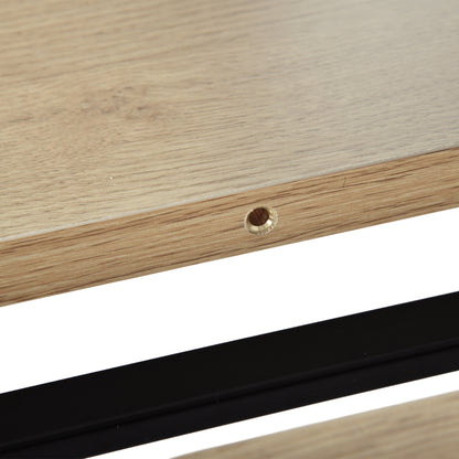 ONAVA Uitschuifbare Eettafel Rechthoekige Eikenhouten Keukentafel 120-160 cm
