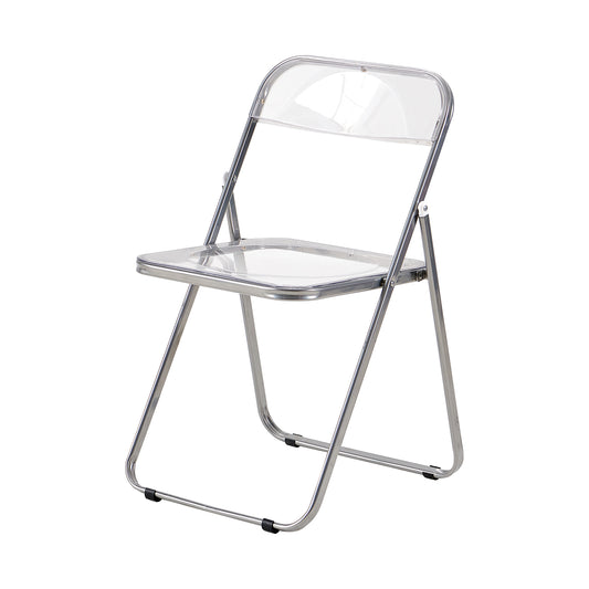 PURDY Stapelbare Vouwstoelen Set van 4/6 - Doorzichtig