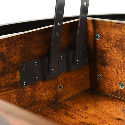 Ronde Lift-tafel met Verborgen Opbergruimte - ROSS
