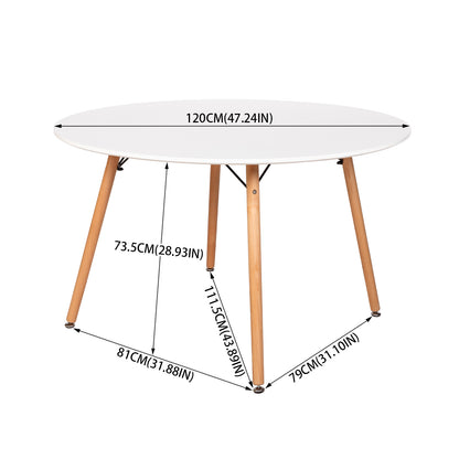 Ronde tafel Interrupt 120 cm - Wit