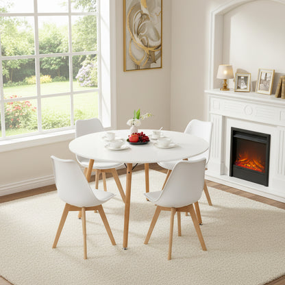 Ronde tafel Interrupt 120 cm - Wit