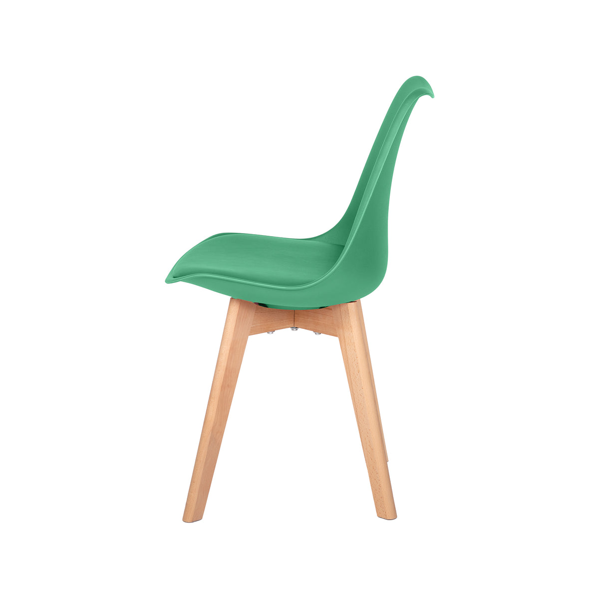 TULIP eetkamerstoelen set van 4 - Lake Green