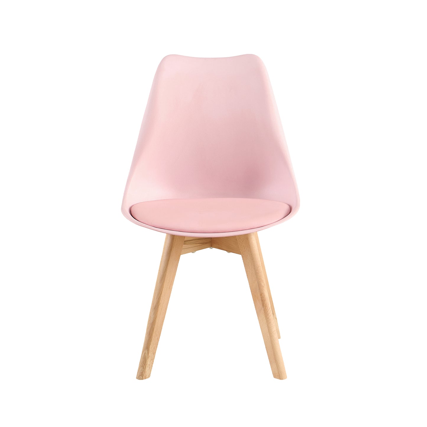 TULIP Gestoffeerde Eetkamerstoelen (Set van 2/4) - Roze