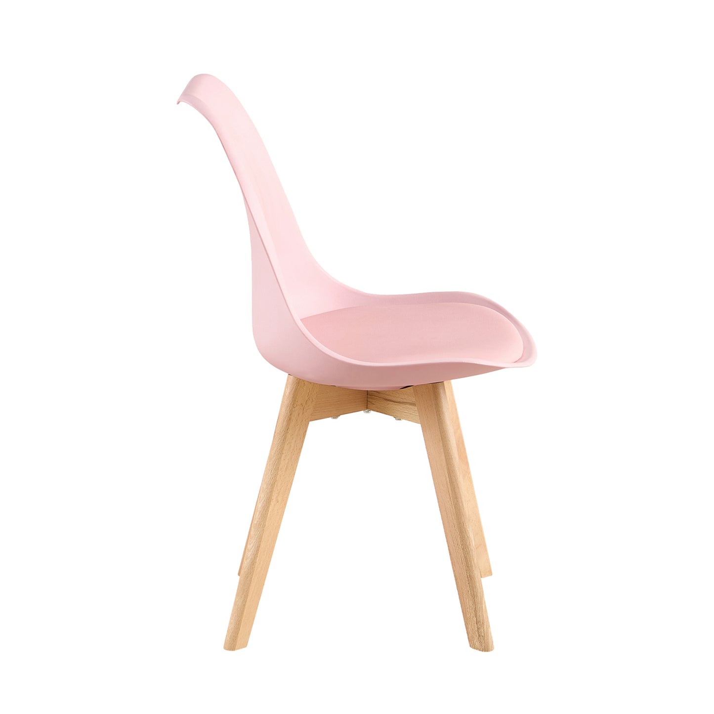 TULIP Gestoffeerde Eetkamerstoelen (Set van 2/4) - Roze